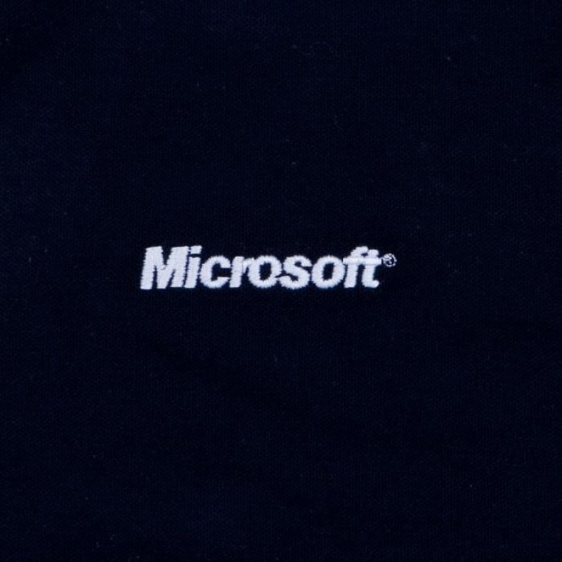 haft na odzież Microsoft