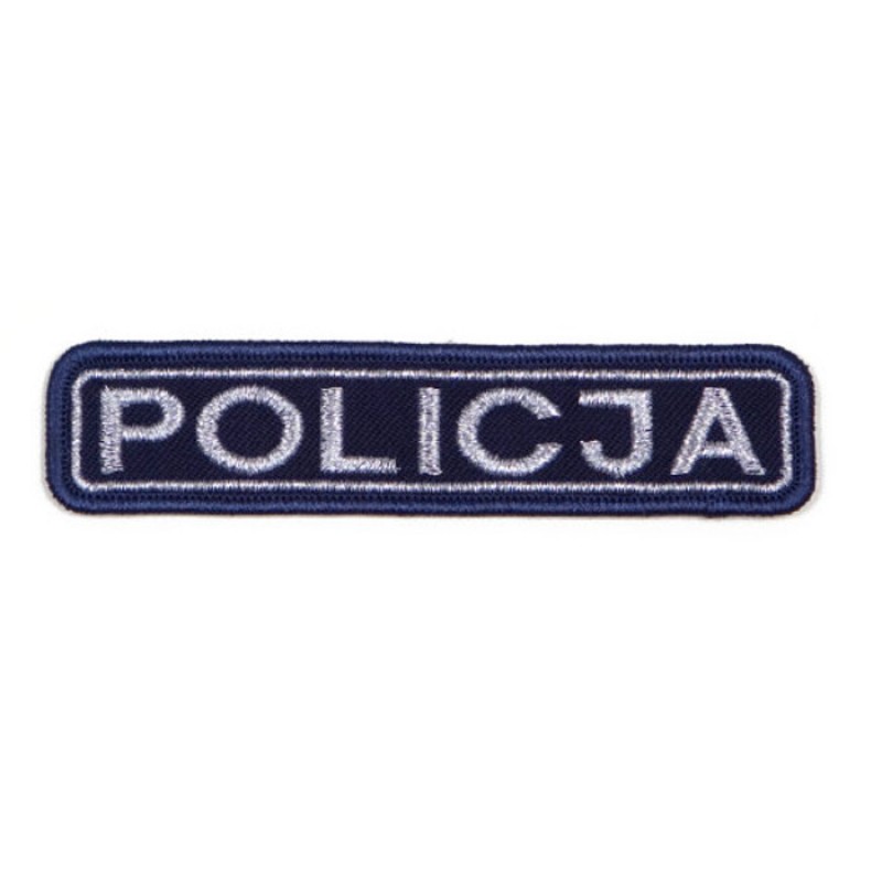 Emblematy z napisem Policja 1