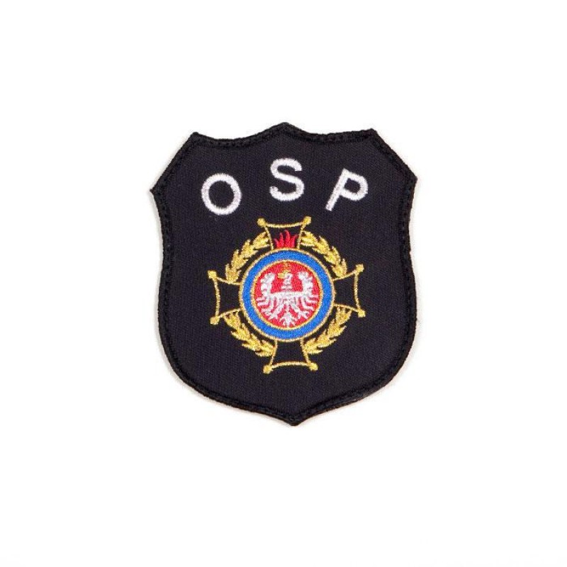 haftowany emblemat naramienny OSP 1