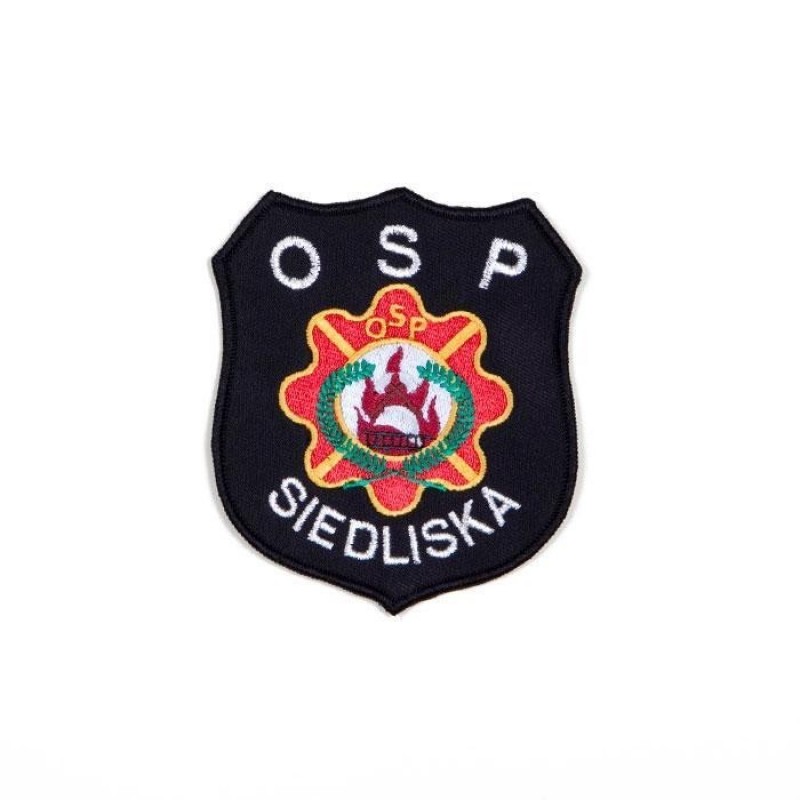 haftowany emblemat naramienny OSP 5
