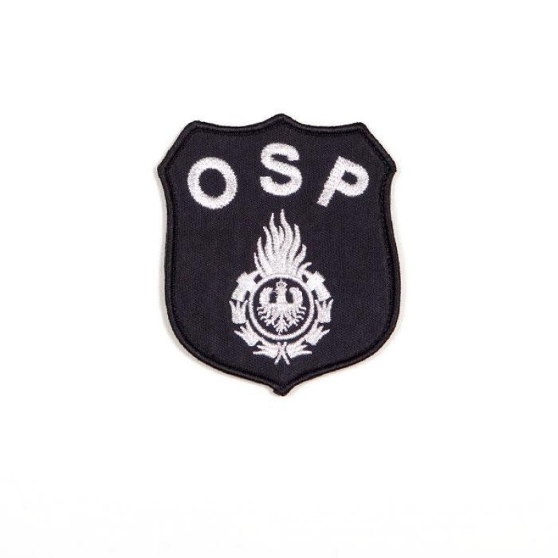 haftowany emblemat naramienny OSP 8