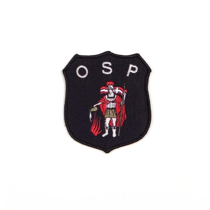 haftowany emblemat naramienny OSP 9